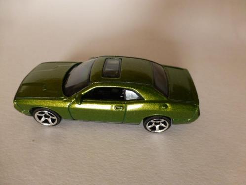 Matchbox Dodge Charger groen, Hobby en Vrije tijd, Modelauto's | Overige schalen, Nieuw, Auto, Ophalen of Verzenden
