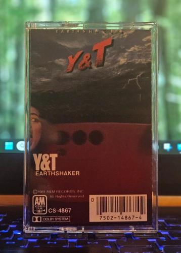 Y & T - earhshaker - Cassette beschikbaar voor biedingen