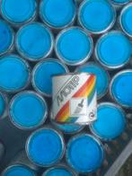 Motip Neon Blauw Verf in potjes van 100ml !, Doe-het-zelf en Verbouw, Verf, Beits en Lak, Ophalen, Gebruikt, Blauw, Verf