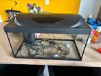 Aquarium 60x30x30 inclusief pomp, verwarming en magneet., Dieren en Toebehoren, Vissen | Aquaria en Toebehoren, Ophalen of Verzenden