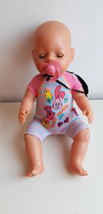babyborn met speen en potje, Ophalen of Verzenden, Zo goed als nieuw, Babypop