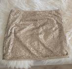 Gouden Pailletten Rokje - Maat 36/38, Kleding | Dames, Rokken, Overige kleuren, Ophalen of Verzenden, Zo goed als nieuw, Maat 36 (S)