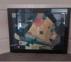 Schitterende Reproductie wassily kandinsky, Ophalen of Verzenden, Zo goed als nieuw, Schilderij, Minder dan 50 cm