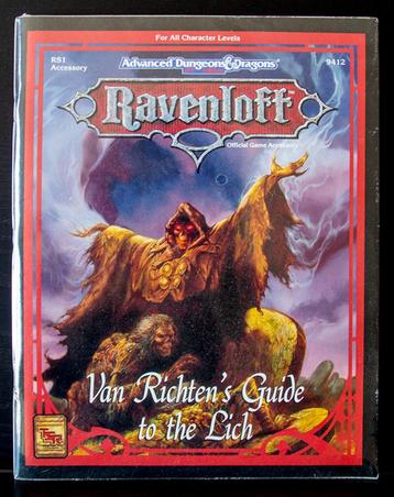 ADD2ndEd-Four Ravenloft Accessories RR4-5-7 RS1 TSR 1991-93 beschikbaar voor biedingen