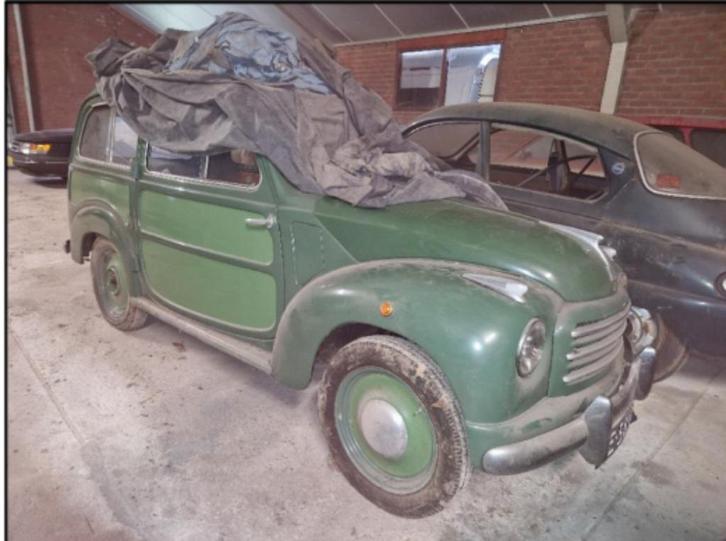 Fiat Topolino Belvedere 500C, Auto's, Fiat, Particulier, Overige modellen, Benzine, Stationwagon, Handgeschakeld, Geïmporteerd