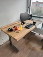 Elektrisch Zit-Sta bureau Herman Miller - Eikenhout - 200x92, Huis en Inrichting, Bureaus, Elektrisch, Ophalen