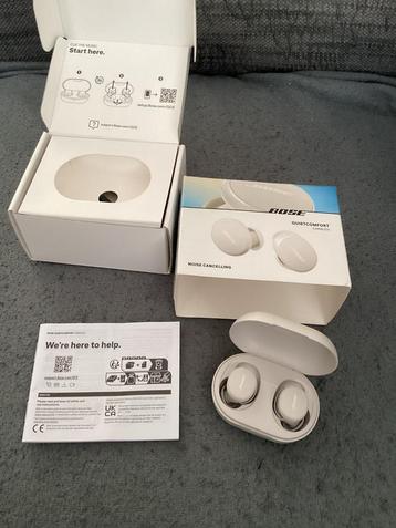 Bose QuietComfort In-ear Draadloos Wit beschikbaar voor biedingen