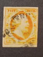 NEDERLAND | 1852 | NVPH 3 | Gestempeld, Postzegels en Munten, Postzegels | Nederland, T/m 1940, Verzenden, Gestempeld