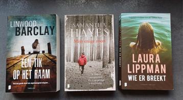 Set: 3 thrillers beschikbaar voor biedingen