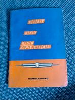 Fiat 850  , 850 speciale handleiding, nette staat., Ophalen of Verzenden