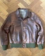 Levi's Vintage Clothing sheep leather Rye jacket, Ophalen of Verzenden, Gedragen, Bruin