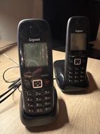 Gigaset AS405Duo, zwart, Ophalen of Verzenden, Zo goed als nieuw, 2 handsets