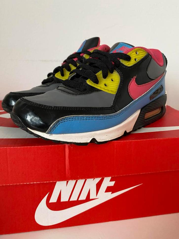 Nike Air Max 90 Flamingo - Maat 38, Kleding | Dames, Schoenen, Gedragen, Sneakers of Gympen, Overige kleuren, Ophalen of Verzenden