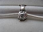 Originele Pandora Bedel  Giraf, Verzenden, Zo goed als nieuw, Zilver, Pandora