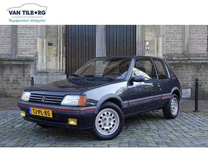 Peugeot 205 1.6 GTI - 115pk | | Org Auto | technisch in topc, Auto's, Oldtimers, Bedrijf, Te koop, Centrale vergrendeling, Lichtmetalen velgen