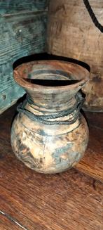 Brocante Nepalese pot vaas klein, Antiek en Kunst, Ophalen of Verzenden