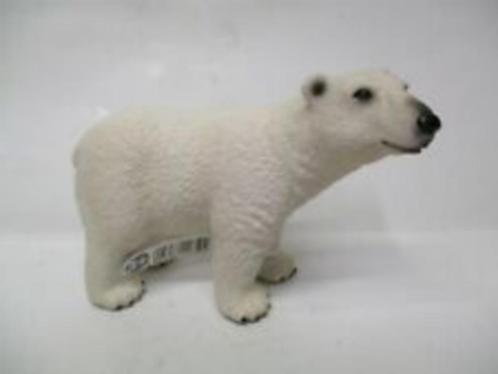 Schleich 14659 ijsbeer, dierfiguur, Verzamelen, Dierenverzamelingen, Gebruikt, Beeldje of Figuurtje, Wild dier, Verzenden
