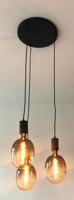 Hanglamp met drie armaturen, Gebruikt, Ophalen