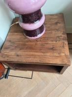 tafeltje 60x60x35, Huis en Inrichting, Tafels | Bijzettafels, Ophalen, Minder dan 45 cm, Gebruikt, Rond