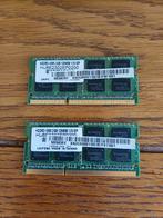 2x 2GB DDR3 RAM Geheugen, Computers en Software, RAM geheugen, Gebruikt, Server, DDR3, Ophalen of Verzenden