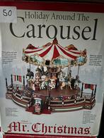 Mr. Christmas Carrousel kerst kerstdorp niet Lemax, Diversen, Kerst, Ophalen of Verzenden, Gebruikt