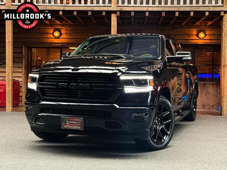 Dodge Ram 1500 5.7 V8 Laramie, LPG, 12'' scherm, Panorama da, Auto's, Dodge, Bedrijf, Te koop, RAM 1500, 360° camera, 4x4, ABS