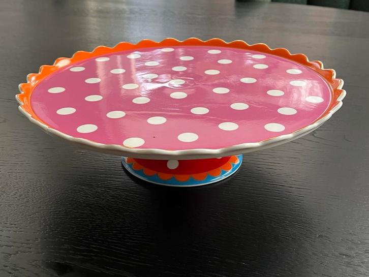 Oilily Servies: Taartschaal, Theepot & Bordjes, Huis en Inrichting, Keuken | Servies, Gebruikt, Schaal of Schalen, Overige stijlen