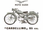 Folder MOTO GUZZI Cardellino 65cc 1956, Motoren, Moto Guzzi