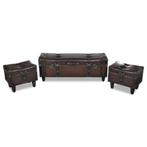 Bank set, 3 delig., Ophalen, Minder dan 75 cm, Design, 150 tot 200 cm
