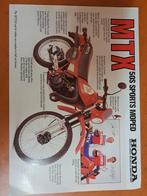 Origineel NOS Engelse brochure Honda MTX50, Ophalen of Verzenden, Nieuw