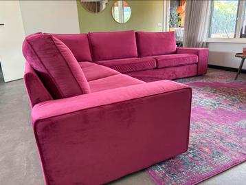 IKEA Kivik 5-zitsbank met fuchsia hoes - afbeelding 5