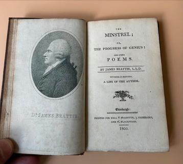 Antiek Engels boekje 1805 beschikbaar voor biedingen