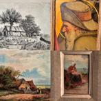 Collectie schilderijen, tekeningen, 19e eeuw, Antiek en Kunst, Verzenden