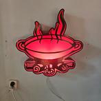 Wandlamp/ lichtbord, Ophalen, Gebruikt, Metaal, Retro