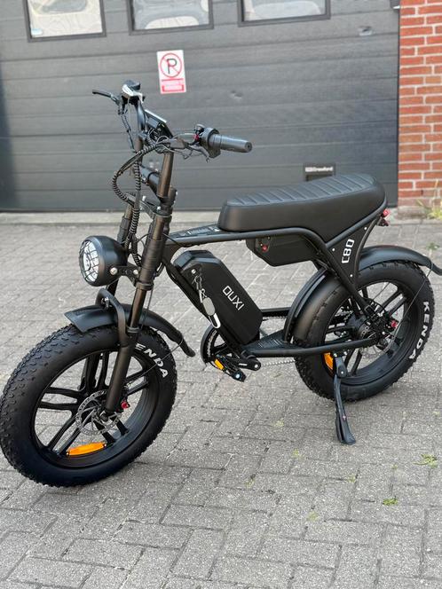 NIEUW Ouxi C80 V8 fatbike model 2025 dubbele accu factuur, Fietsen en Brommers, Brommeronderdelen | Scooters, Nieuw, Overige merken