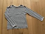 Zara Girls longsleeve, maat 128, zwart wit gestreept, Gebruikt, Meisje, Ophalen of Verzenden, Zara