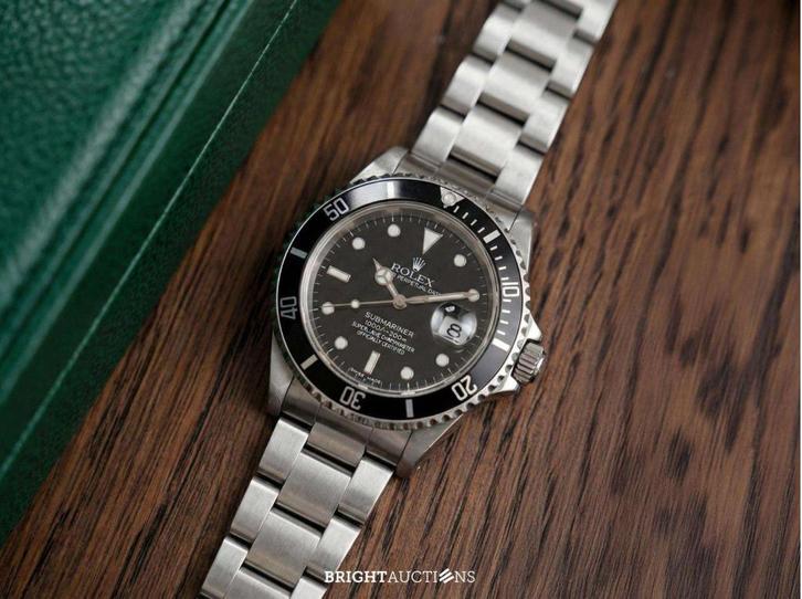 Rolex Submariner - 16610, Sieraden, Tassen en Uiterlijk, Horloges | Heren, Zo goed als nieuw, Polshorloge, Rolex, Staal, Staal
