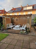 overkapping voor een tropische sfeer, Ophalen