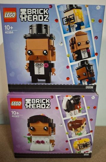 Lego Brickheadz bruid en bruidegom nieuw en ongeopend  beschikbaar voor biedingen