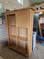 Eiken kast, Ophalen, 100 tot 150 cm, Eikenhout, 25 tot 50 cm