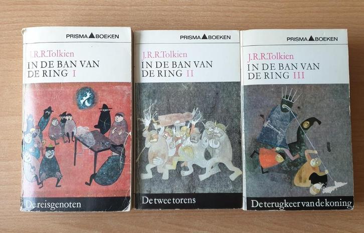 J. R. R. Tolkien - In de Ban van de Ring (pockets), Boeken, Fantasy, Gelezen, Ophalen of Verzenden