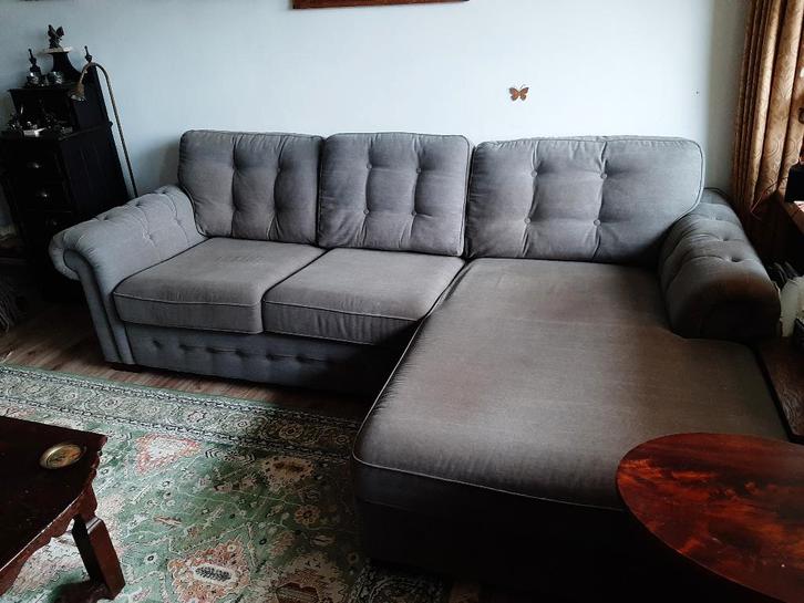 Prachtige Bouman & Potter bank, in zeer goede staat, Huis en Inrichting, Banken | Bankstellen, Gebruikt, Hoekbank, Vierpersoons of meer