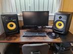 Rokit 8 KRK. 2 stuks + kabels., Muziek en Instrumenten, Ophalen, Zo goed als nieuw, Overige merken