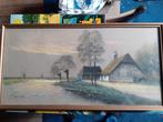 Krijttekening van L. Aarends. Antiek, Ophalen of Verzenden