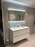 Mat wit badkamer meubel 120 cm breed te koop showroom sale!, Ophalen, 100 tot 150 cm, Zo goed als nieuw, Minder dan 100 cm