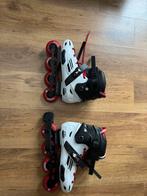 Skeelers  wit/zwart, Ophalen of Verzenden, Zo goed als nieuw, Inline skates 4 wielen, Overige merken