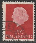 Nederland 1953 619b Juliana 15c fosfor, Gest, Postzegels en Munten, Postzegels | Nederland, Ophalen of Verzenden, Na 1940, Gestempeld