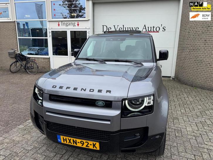 Land Rover Defender 110 2.0 P400e 110 X-Dynamic SE|PANO|HUD|, Auto's, Land Rover, Bedrijf, Te koop, 360° camera, 4x4, ABS, Airbags