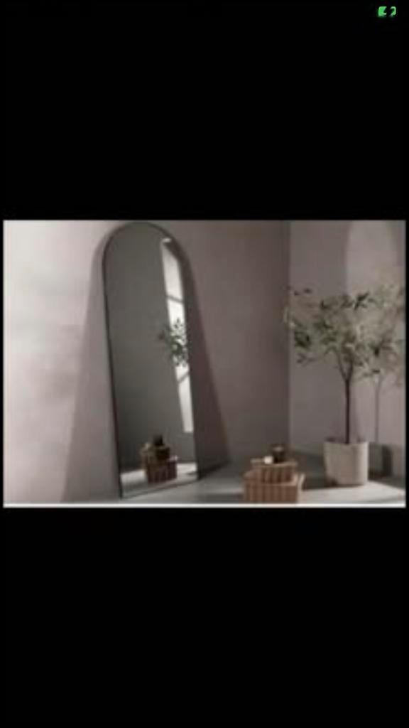 Boogspiegel nieuw in verpakking!, Huis en Inrichting, Woonaccessoires | Spiegels, Nieuw, 50 tot 75 cm, 150 tot 200 cm, Overige vormen