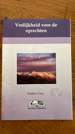 Vrolijkheid voor de oprechten. Andrew Gray, Boeken, Ophalen of Verzenden, Zo goed als nieuw